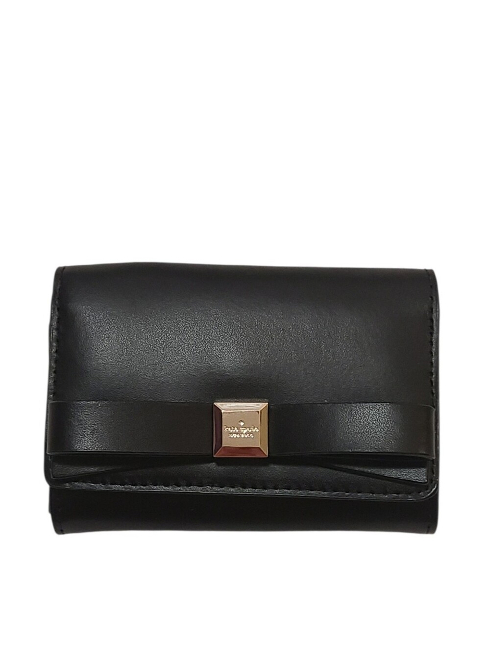 Kate Spade Montford Park Smooth Black Leather Wallet